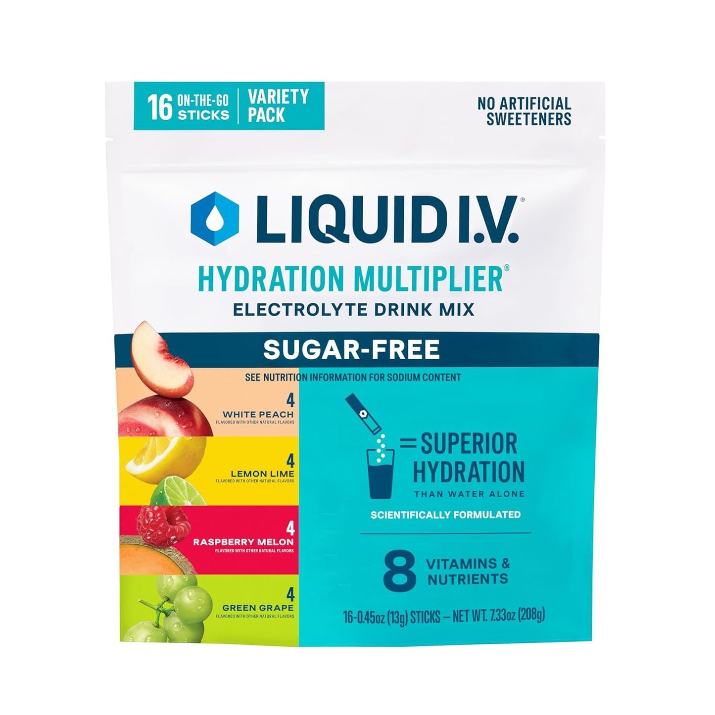 Liquid I.V. Hydration Multiplier Sugar-Free Variety Pack