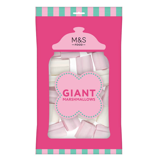 m&s giant marshmallows 400 g