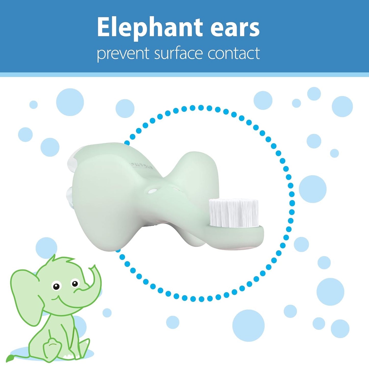 Dr. Brown’s Infant-to-Toddler Training Toothbrush Set with Strawberry Toothpaste (0–3 Years)
