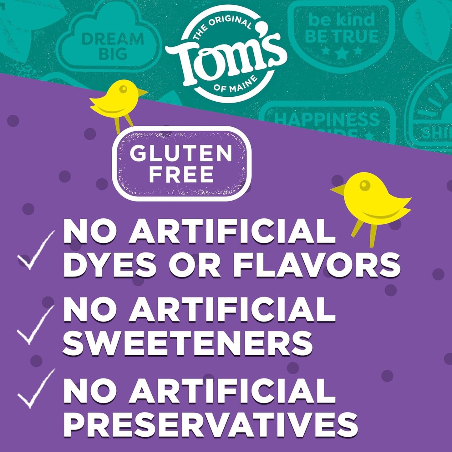 Tom’s of Maine Fluoride-Free Toddler Training Toothpaste – Mild Fruit (1.75 oz)