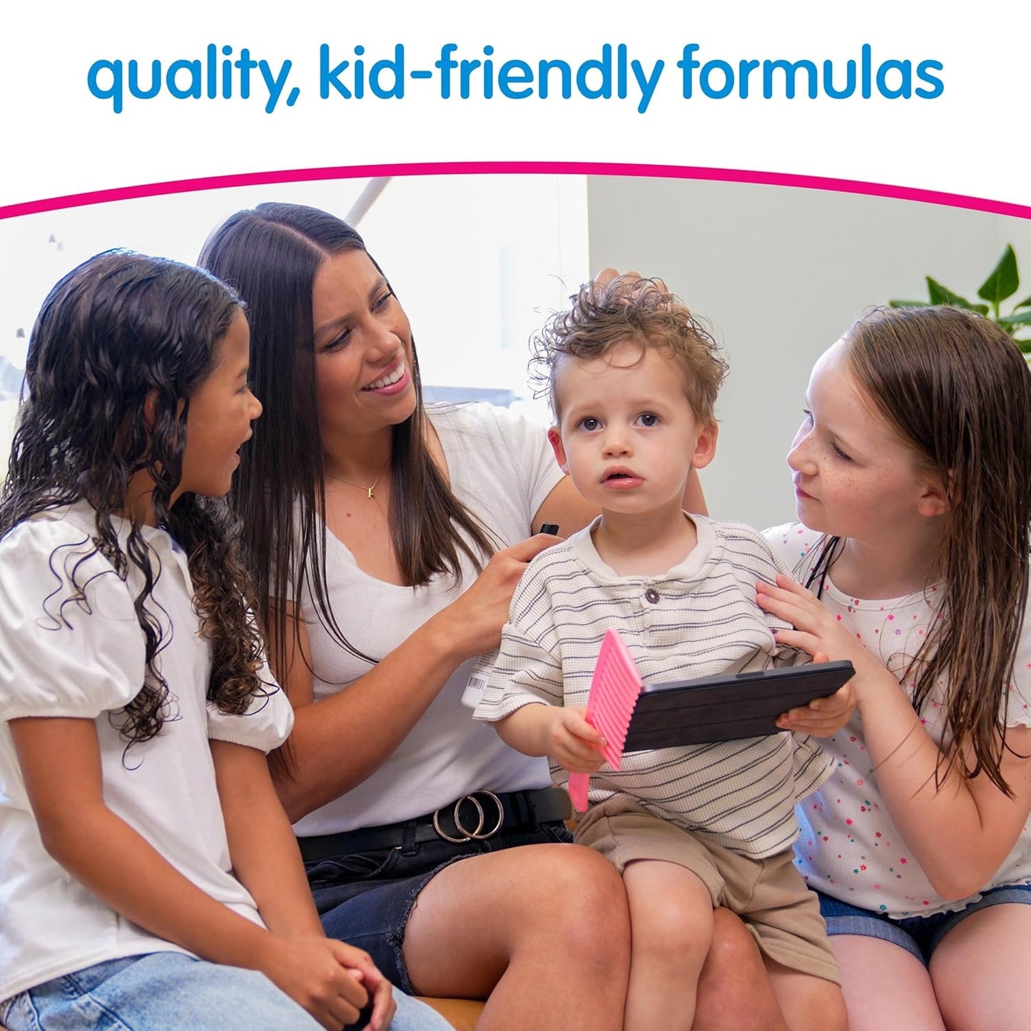 SoCozy Hair Mousse for Kids – Curl Volumizing Foam (6 fl oz)