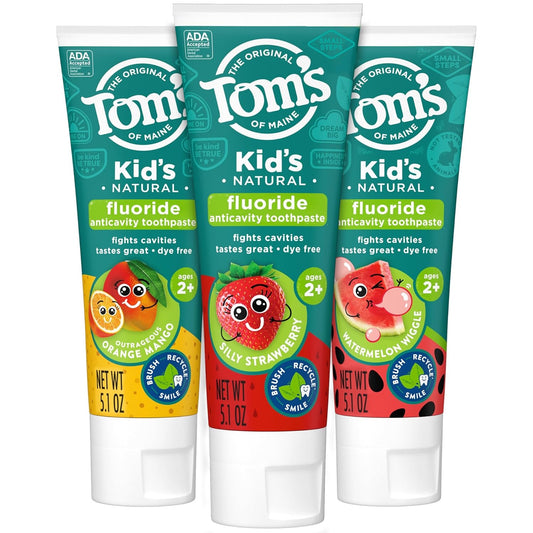 Tom’s of Maine Anticavity Kids Toothpaste – (5.1 oz)