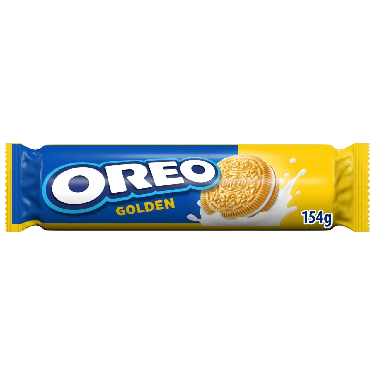 OREO Golden Cookie Sandwich Biscuits 154g