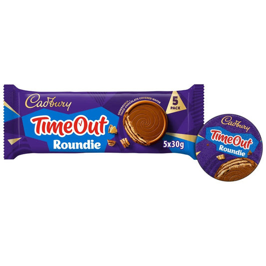 Cadbury Roundie Milk Chocolate Biscuits 180g
