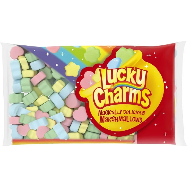 Jet-Puffed Lucky Charms Shaped Magically Delicious Marshmallows, 7 oz Bag