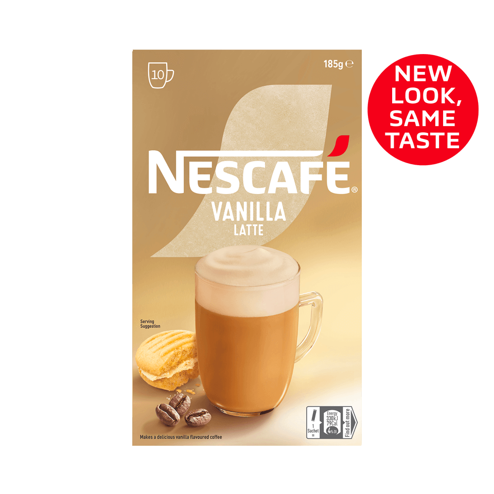 Nescafe Vanilla Latte - 8 Servings