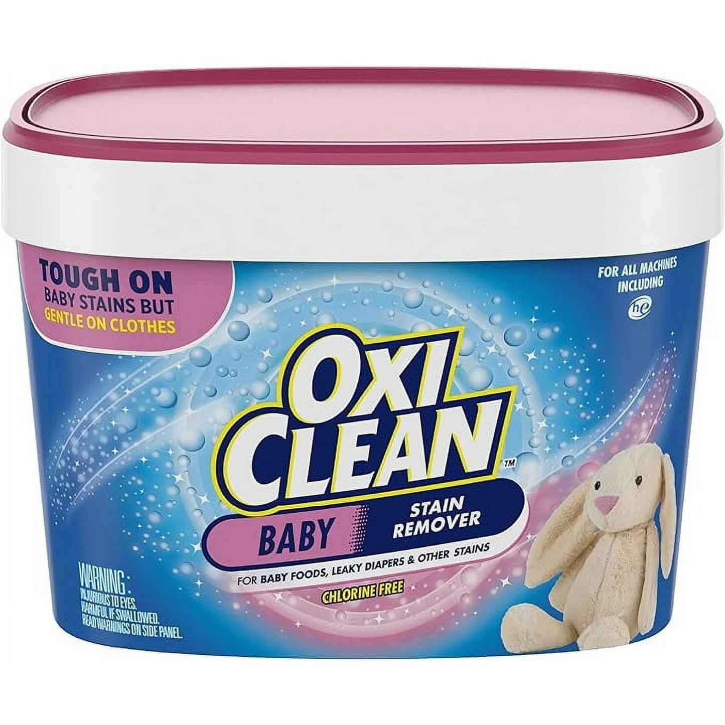 OxiClean Versatile Stain Remover Baby Stain Soaker, 3 lb