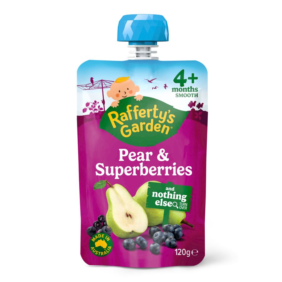 RAFFERTY'S PEAR & SUPERBERRIES 4+