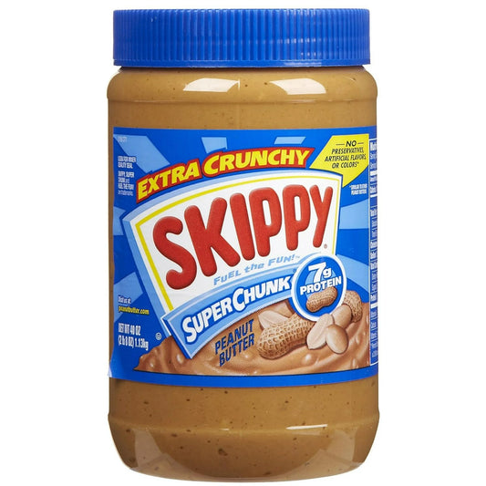 SKIPPY Peanut Butter, Super Chunk, 48 Ounce