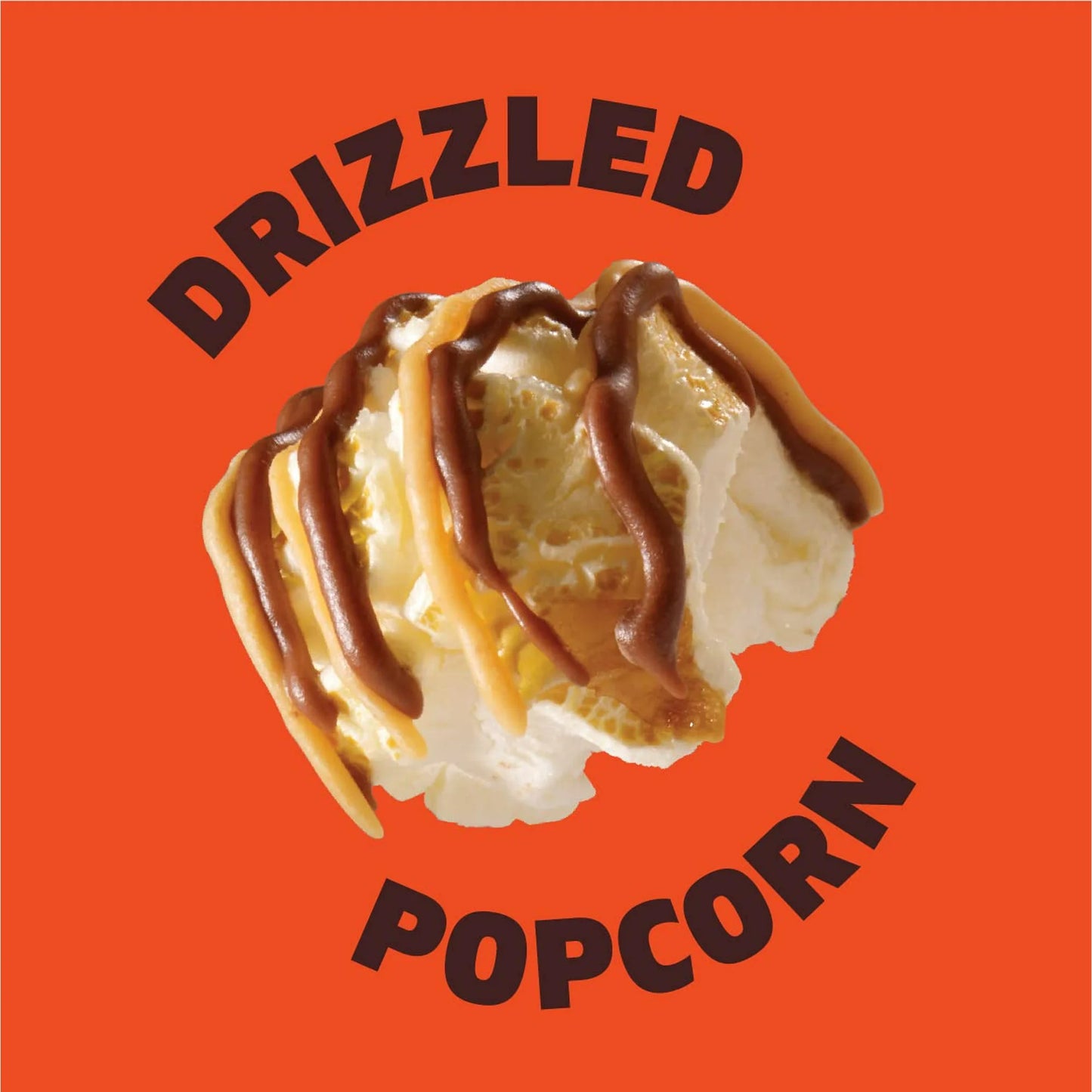 Reese's Popcorn, 5.25oz Grocery Sized Bag, Popcorn Drizzled in Reese's Peanut Butter and Chocolate