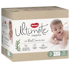 Huggies Ultimate Nappies Size 3 - 72 Pack