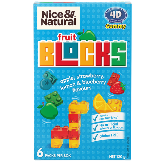 Nice & Natural Fruit Blocks single