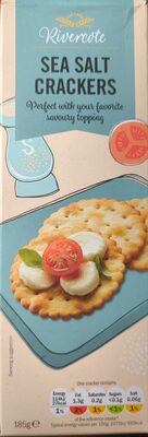 RIVERCOTE SEA SALT CRACKERS 185g – The Grocery Basket