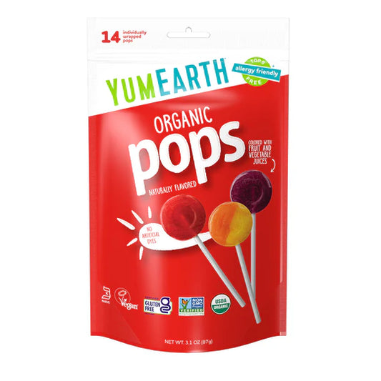 YUMEARTH ORGANIC LOLLIPOPS