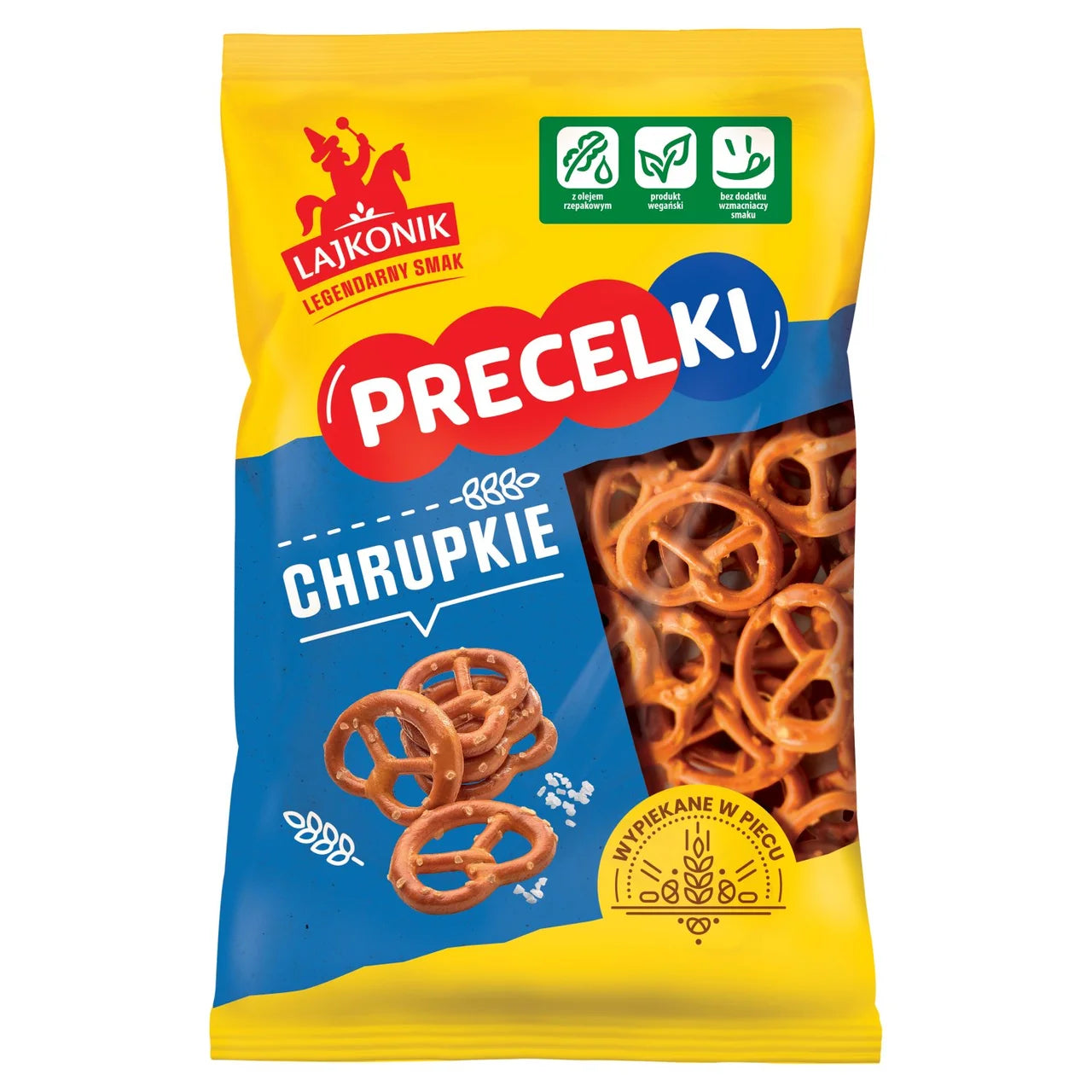 Lajkonik Crunchy Salty Pretzels 130G