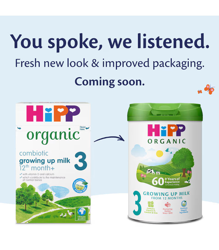 HiPP Organic 3 Growing up Baby Milk Powder Formula From 12 Months 600g