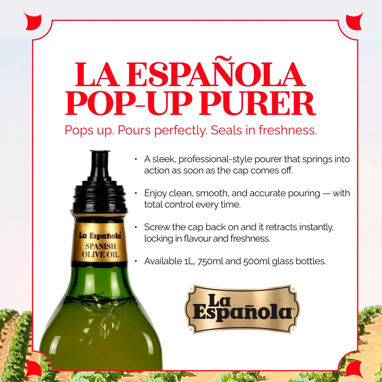 La Espanola Extra Virgin Olive Oil 1L