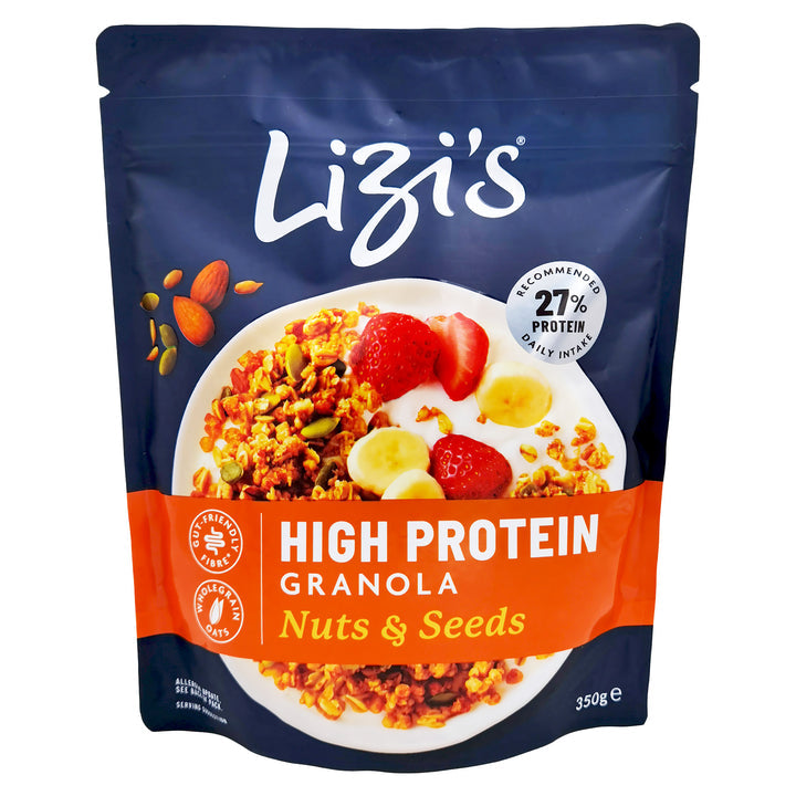 Lizi's High Protein & Vegan Friendly Nuts and Seeds Granola