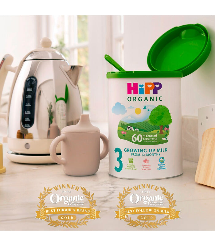 HiPP Organic 3 Growing up Baby Milk Powder Formula From 12 Months 600g