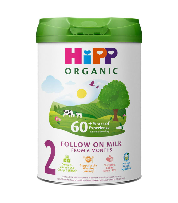 HiPP Organic 2 Follow on Baby Milk Powder Formula From 6 Months 800g