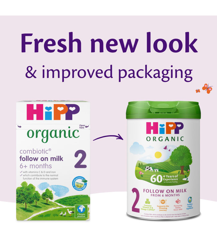 HiPP Organic 2 Follow on Baby Milk Powder Formula From 6 Months 800g