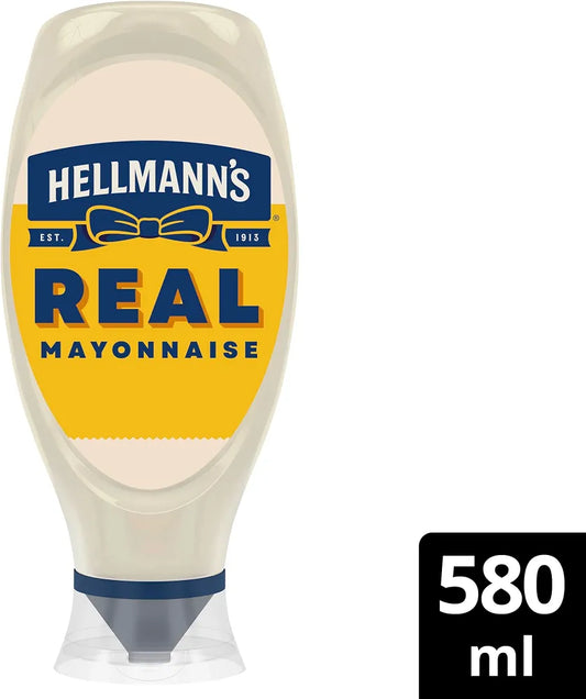 Hellmann's Real Mayonnaise Condiment 100% free range eggs 580ml