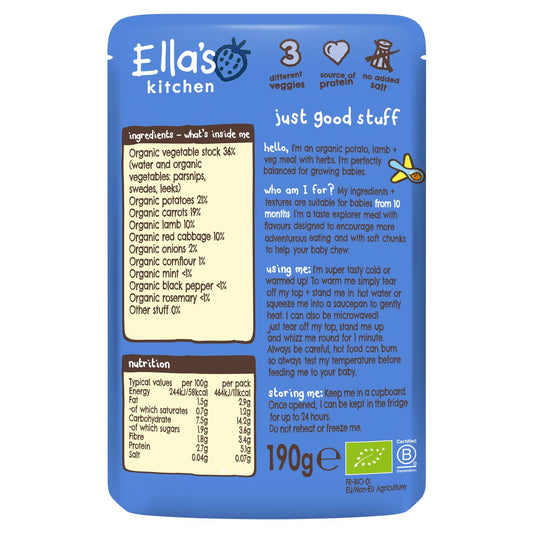 Ella's Kitchen - Stage 3 - Lovely Lamb Roast Dinner With All The Trimmings