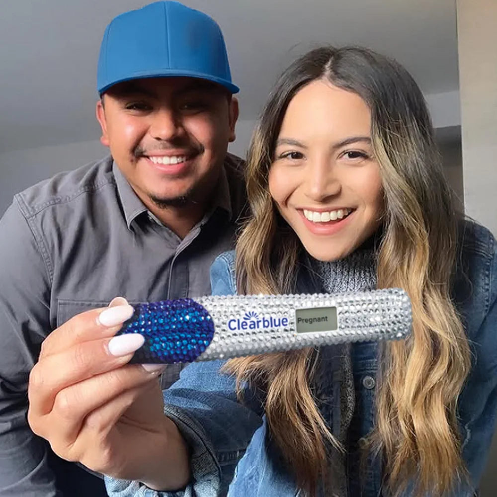 Clearblue Bedazzled Pregnancy Announcement Keepsake Stick 1ct