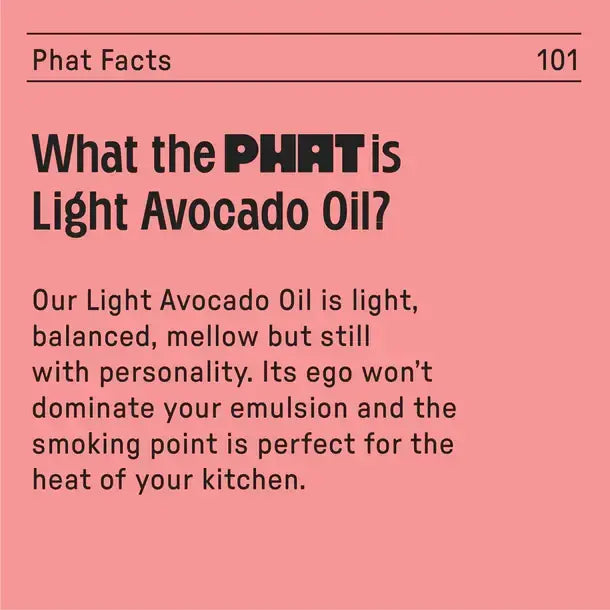 Good Phats Spanish Light Avocado Oil 500ml