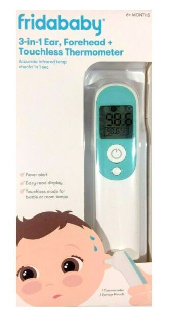 FridaBaby Forehead Thermometer - White