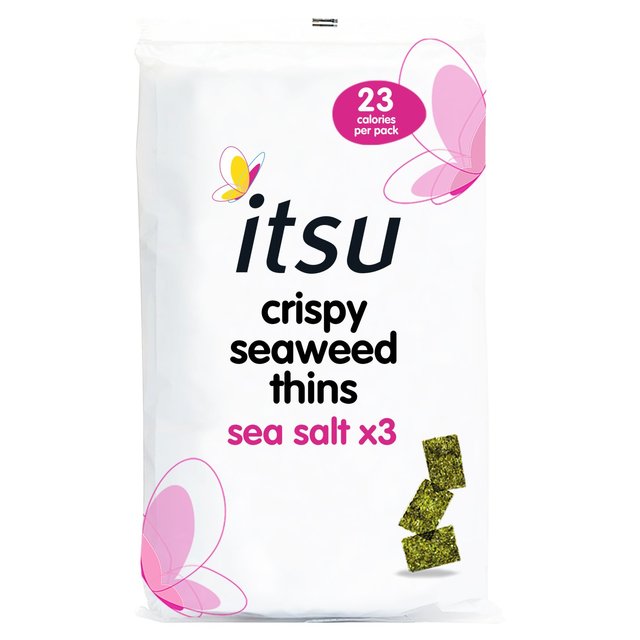 Itsu sea salt crispy seaweed thins multipack