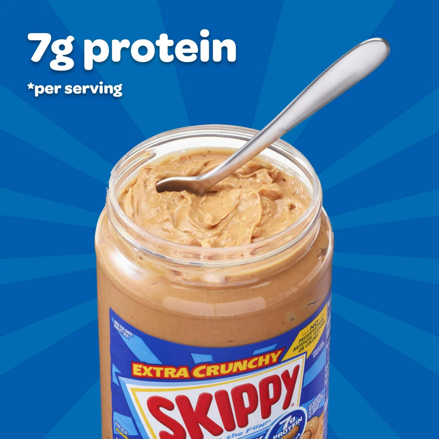 SKIPPY SUPER CHUNK Peanut Butter 40 oz