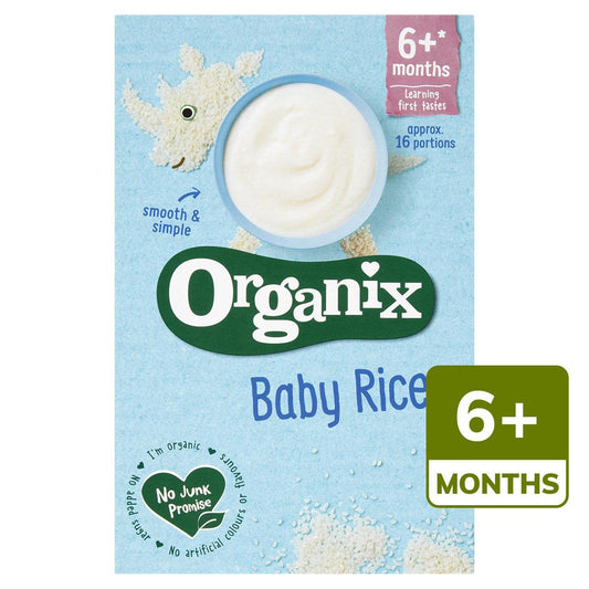 Organix Baby Rice Organic Cereal, 6 mths+ 100g