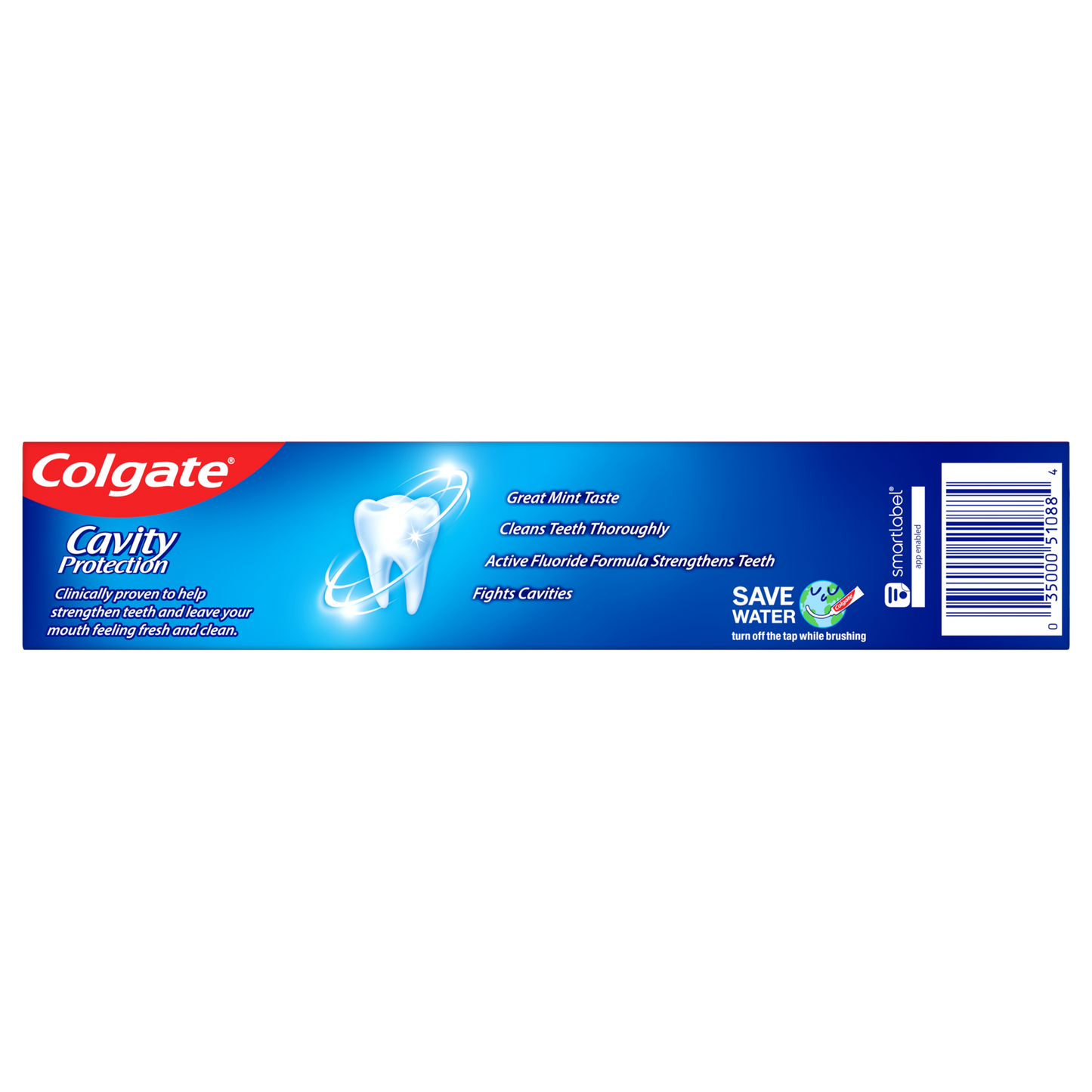 Colgate Cavity Protection Toothpaste with Fluoride, Minty Great Regular Flavor, 6 Oz Tube