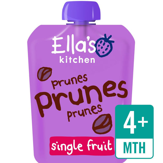 Ella's Kitchen Prunes Organic Single Fruit Pouch, 4 mths+ 70g