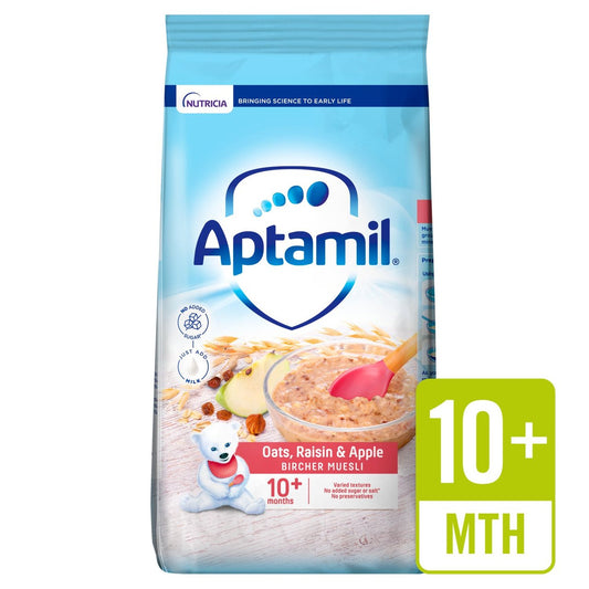 Aptamil Oats, Raisin & Apple Bircher Muesli, 10 mths+ 275g