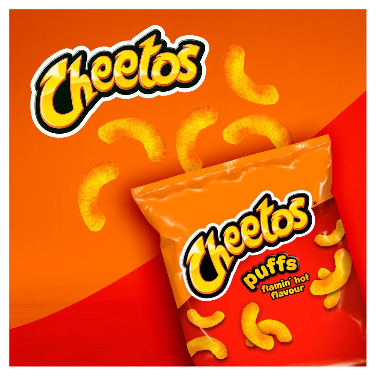 Cheetos Puffs Flamin' Hot Multipack Snacks 6 per pack