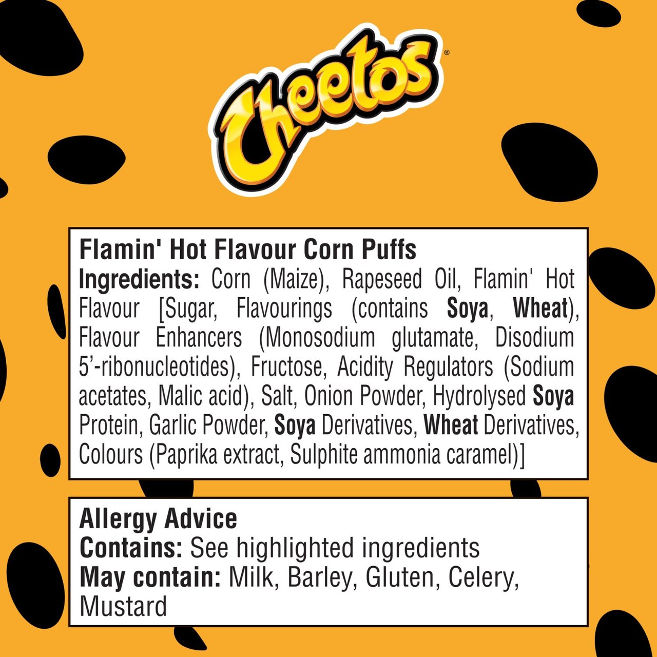 Cheetos Puffs Flamin' Hot Multipack Snacks 6 per pack