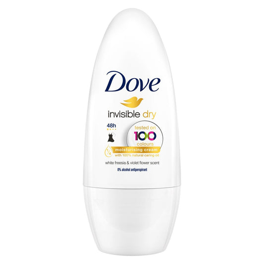 Dove Invisible Dry Roll-On Anti-Perspirant Deodorant 50ml