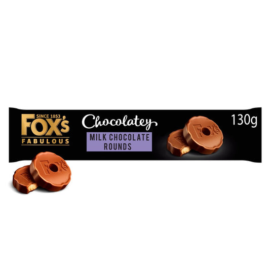 Fox's Chocolatey Milk Chocolate Round 130g
