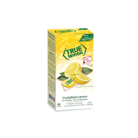 True Lemon Sugar Free, On-The-Go, Caffeine Free Powdered Drink Mix