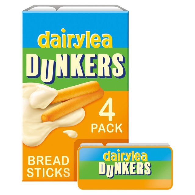 Dairylea Dunkers Breadsticks Cheese Snacks 4 x 43g