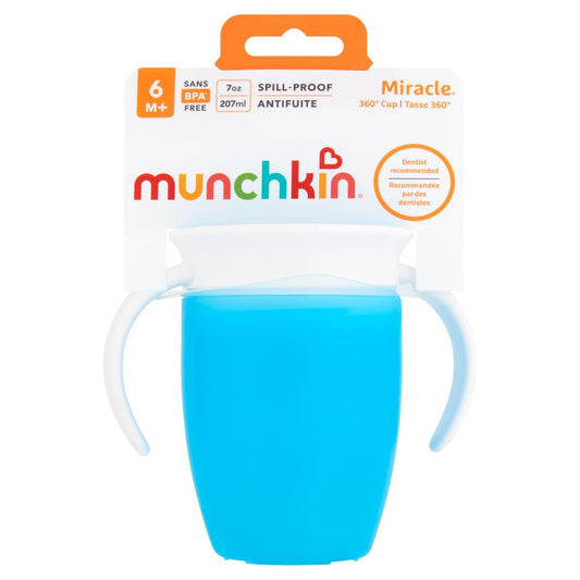 Munchkin Miracle 360 Trainer Cup -7oz/207ml (Blue)
