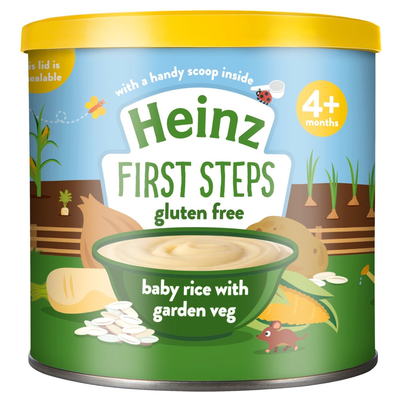 Heinz First Steps Baby Rice with Garden Veg, 6 mths+ 200g