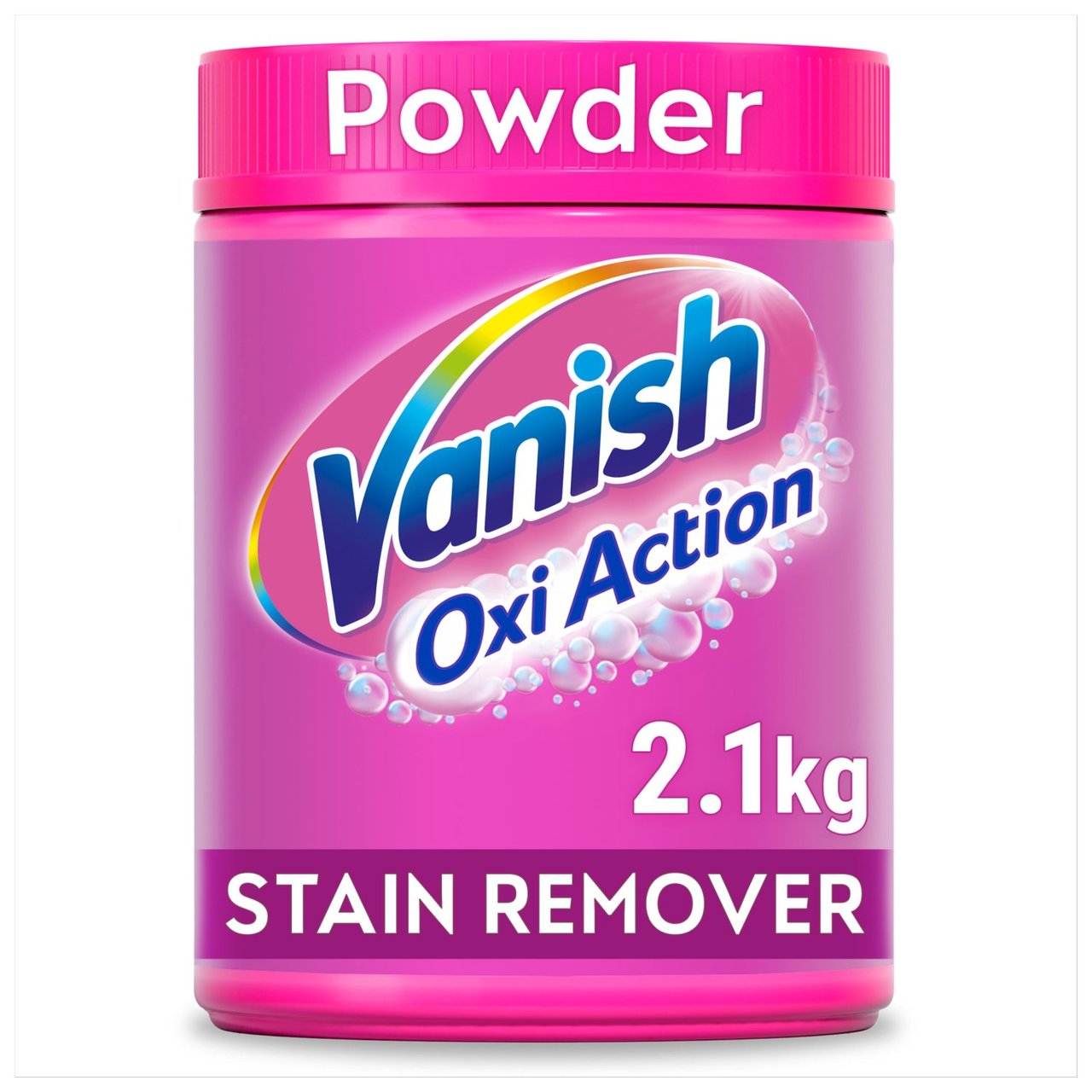 Vanish Oxi Action Fabric Stain Remover Powder Colours 2.1kg