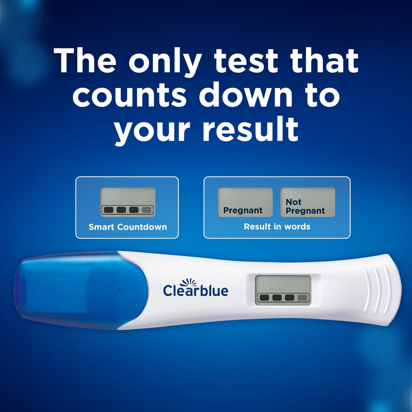 Clearblue Combo Pregnancy Test 2 Ct, Digital and Rapid Detection