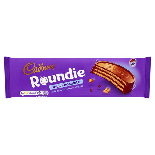 Cadbury Roundie Milk Chocolate Biscuits 180g