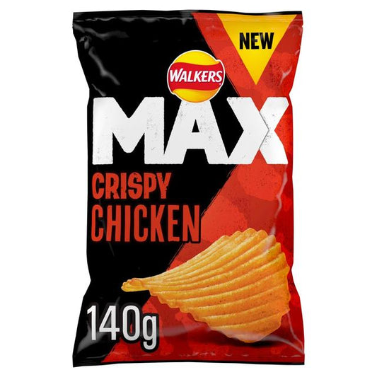 Walkers Max Crispy Chicken Sharing Crisps 140g
