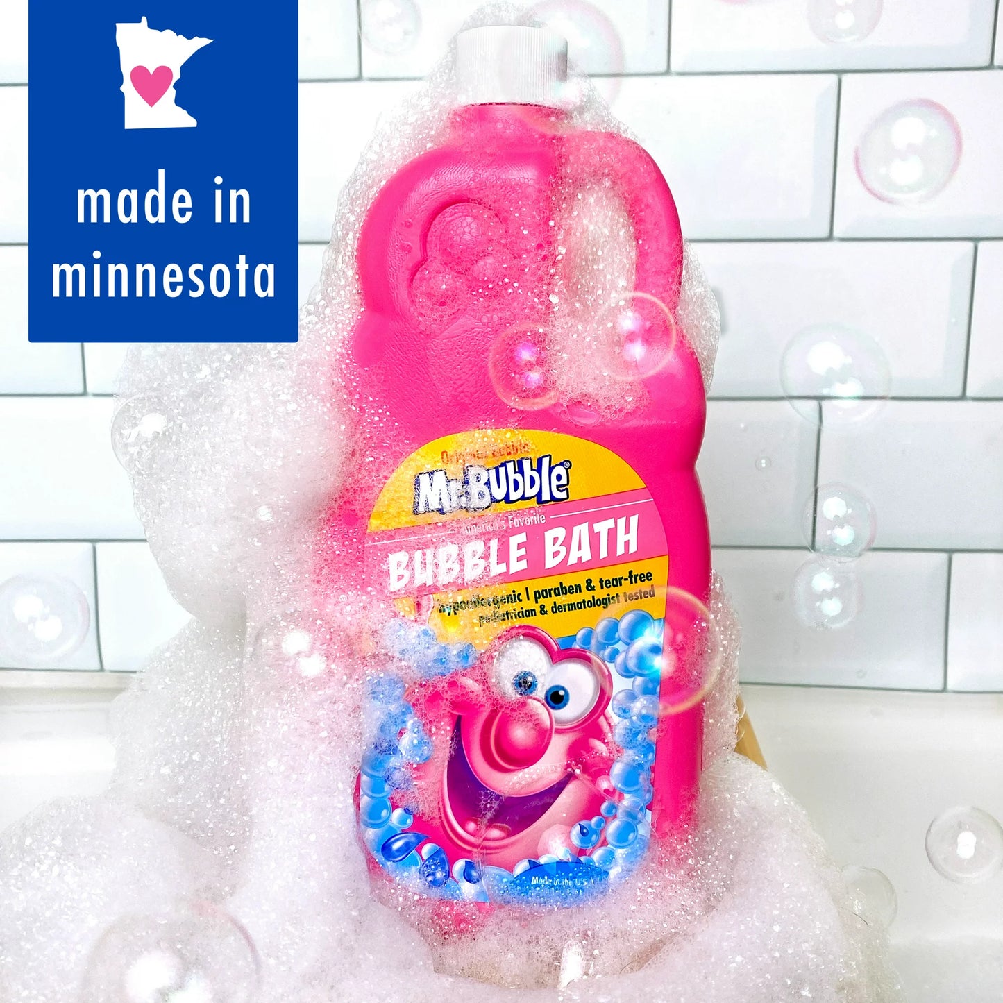 Mr. Bubble Original Bubble Bath Classic Bubble Gum Scent 36 Oz.