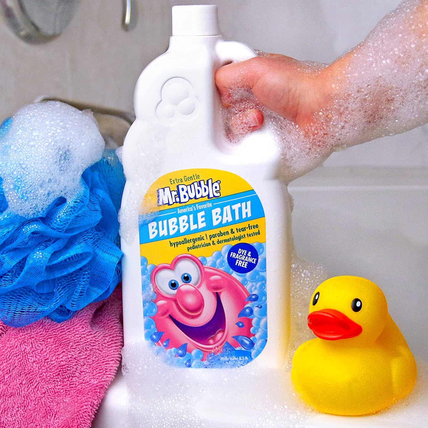 Mr. Bubble Bubble Bath, Extra Gentle, Fragrance-Free, 36 fl oz